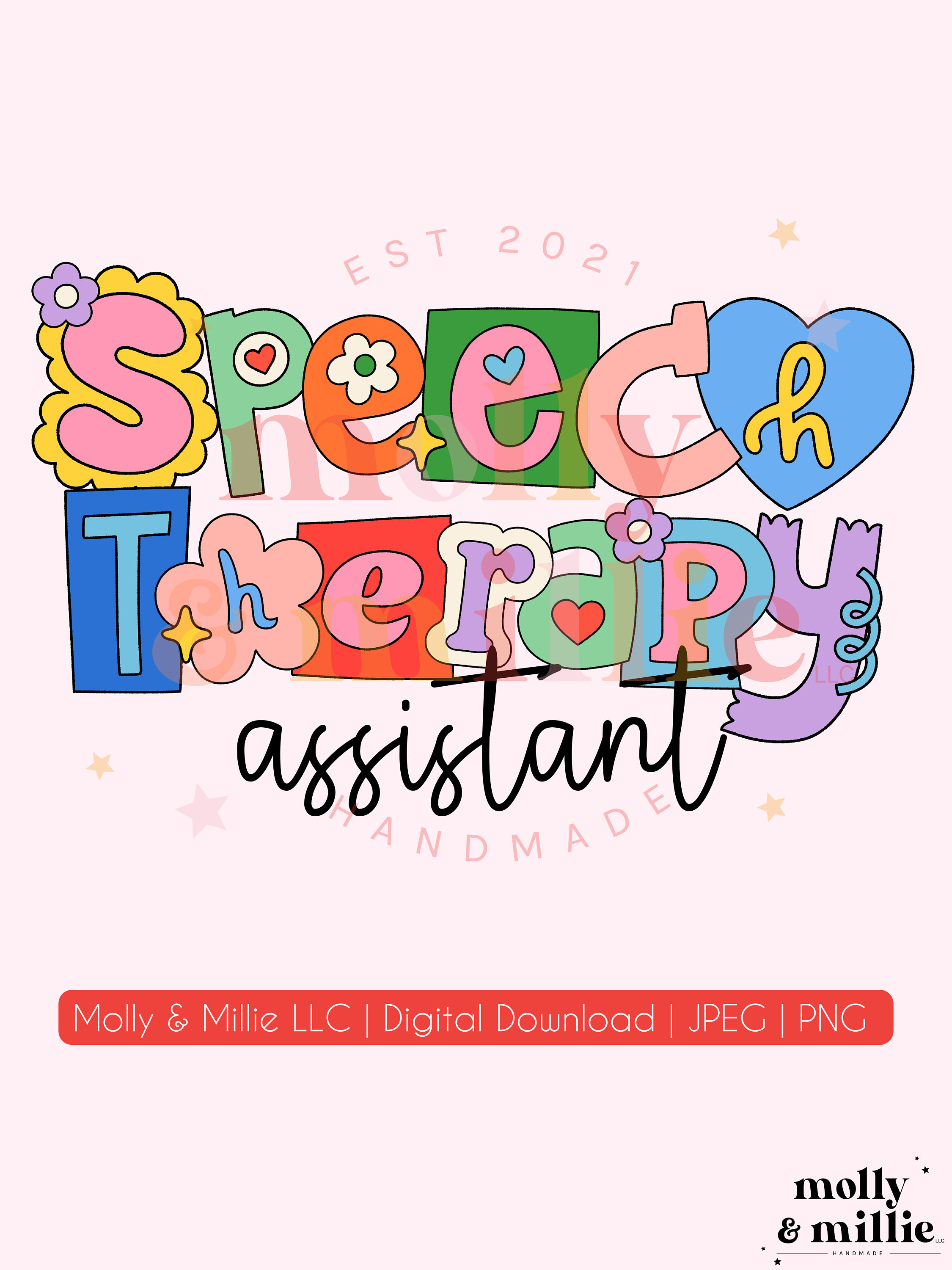 Digital Download Speech Therapist Speech Language Pathologist Assistant ...