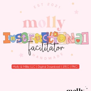 Instructional Specialist PNG | Digital Download for School Instructional Facilitator | Instructional Specialist Image | Instructional Coach