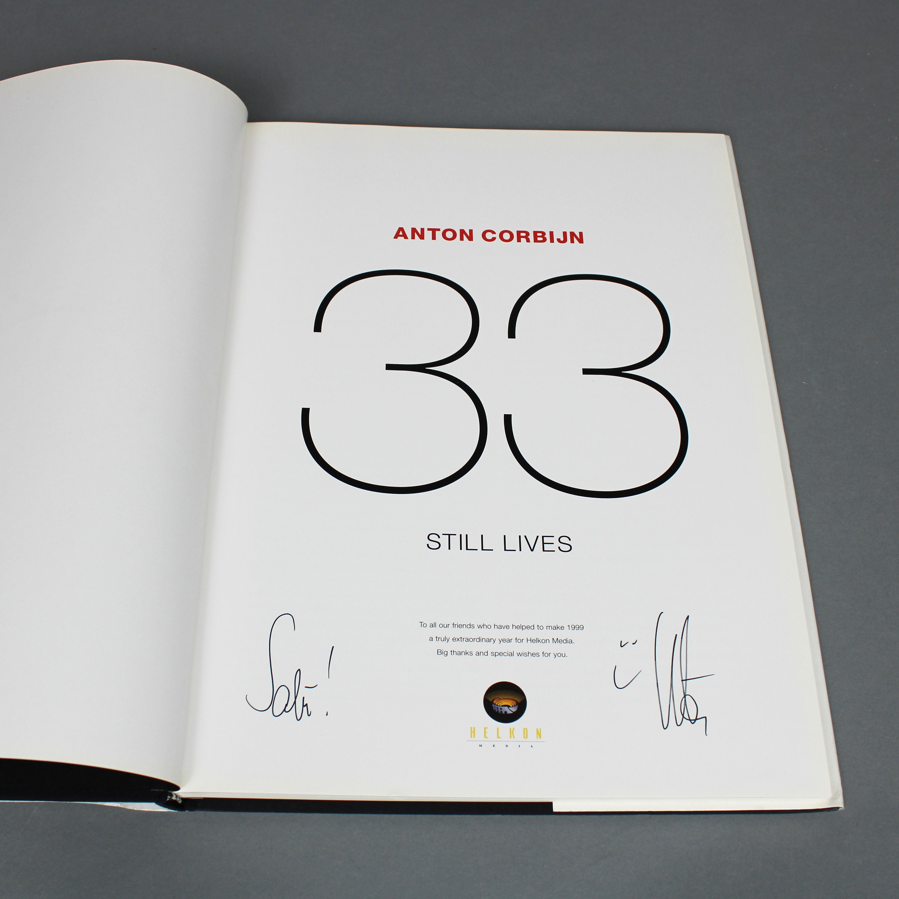 Photobook: 33 Still Lives - Anton Corbijn - Schirmer / Mosel