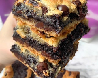 Carb KETO “BROOKIES” - Cookie Recipe - Recipe Cookbook - Dessert - Keto Recipe