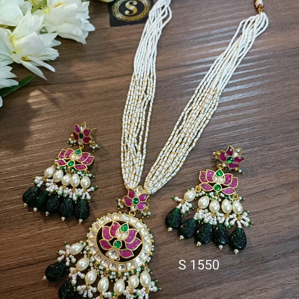 Sabyasachi inspiré Heavy Wedding Jewelry Set/ Gold Plaqué Kundan Necklace Set / Alia Bhatt Wedding Set/Gold pachi kundan bijoux de mariée