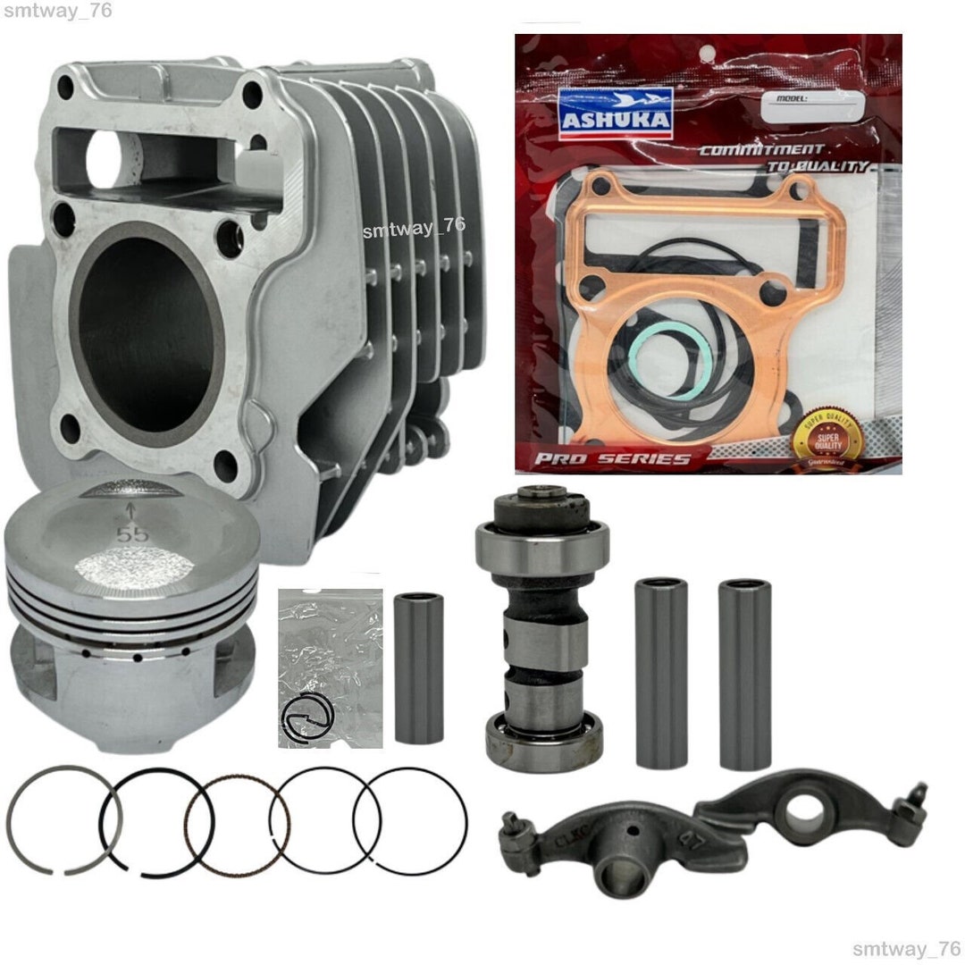 New Yamaha TTR110 TTR 110E Big Bore Kit Set With Camshaft 55mm Piston With Expedite Fedex