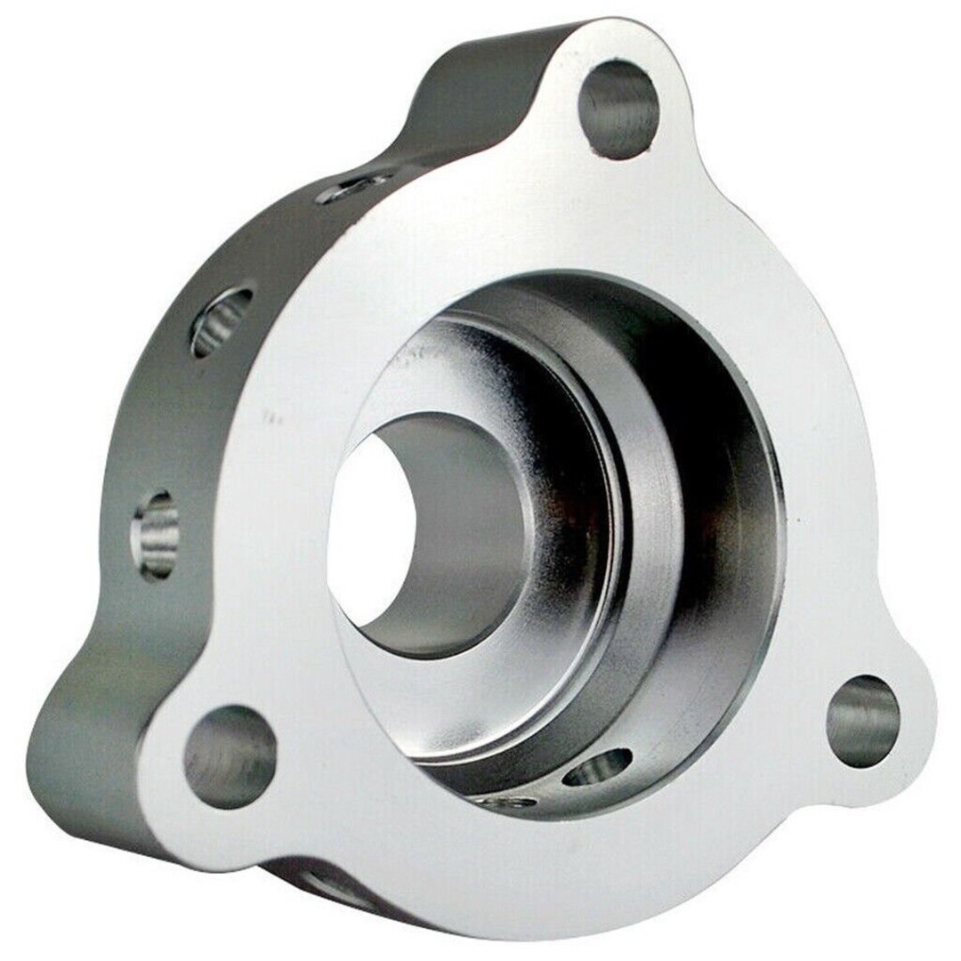 Nunsu Automotive Blow Off Valve Adapter – 2007-2012 Mini Cooper S R56 R57 N14 – Silver Aluminum
