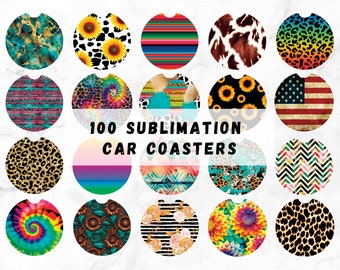 Car Coaster Sublimation, Car Coaster Download, Car Sublimation, Sublimation Designs, Sublimation PNG, Sublimation, PNG Sublimation, Design
