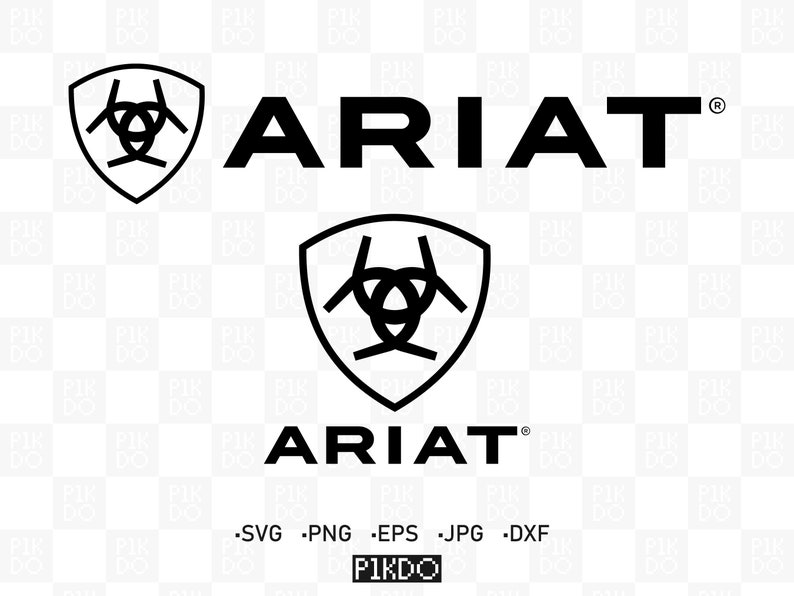 ARIAT Logo SVG PNG Eps Ai Formats Ready to Use for Cricut Etsy New