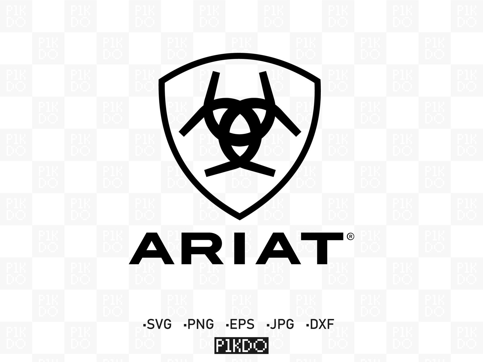 ARIAT Logo SVG PNG Eps Ai Formats Ready to Use for Cricut - Etsy