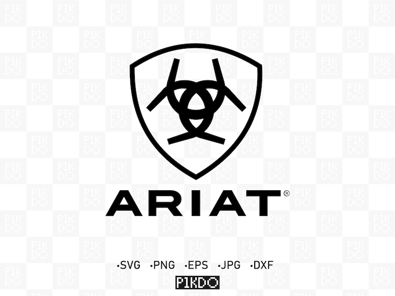 ARIAT Logo SVG PNG Eps Ai Formats Ready to Use for Cricut Etsy New