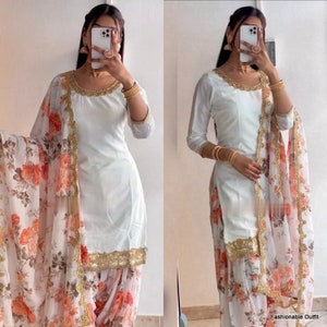 New punjabi on sale suit less design
