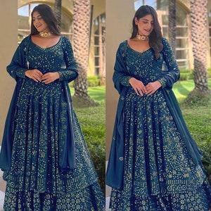 Salwar Kameez	Pakistani Dress	Indian Dress	Sharara Suit	Suit for EID	Kurta sets women	Gharara Suit	Kurta Kurti Sets	women Anarkali Gowns	Bridesmaid lehenga	Lehengas	Lehenga choli	Partywear Dresses