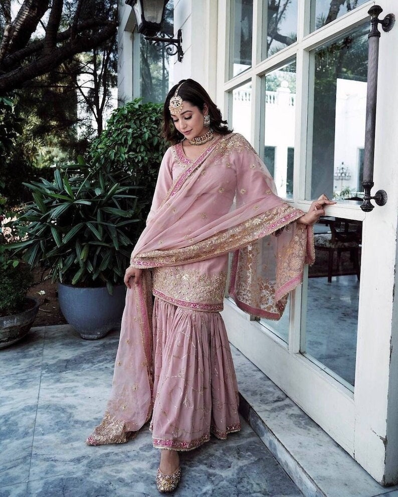 Banarsi gharara hotsell design 2019