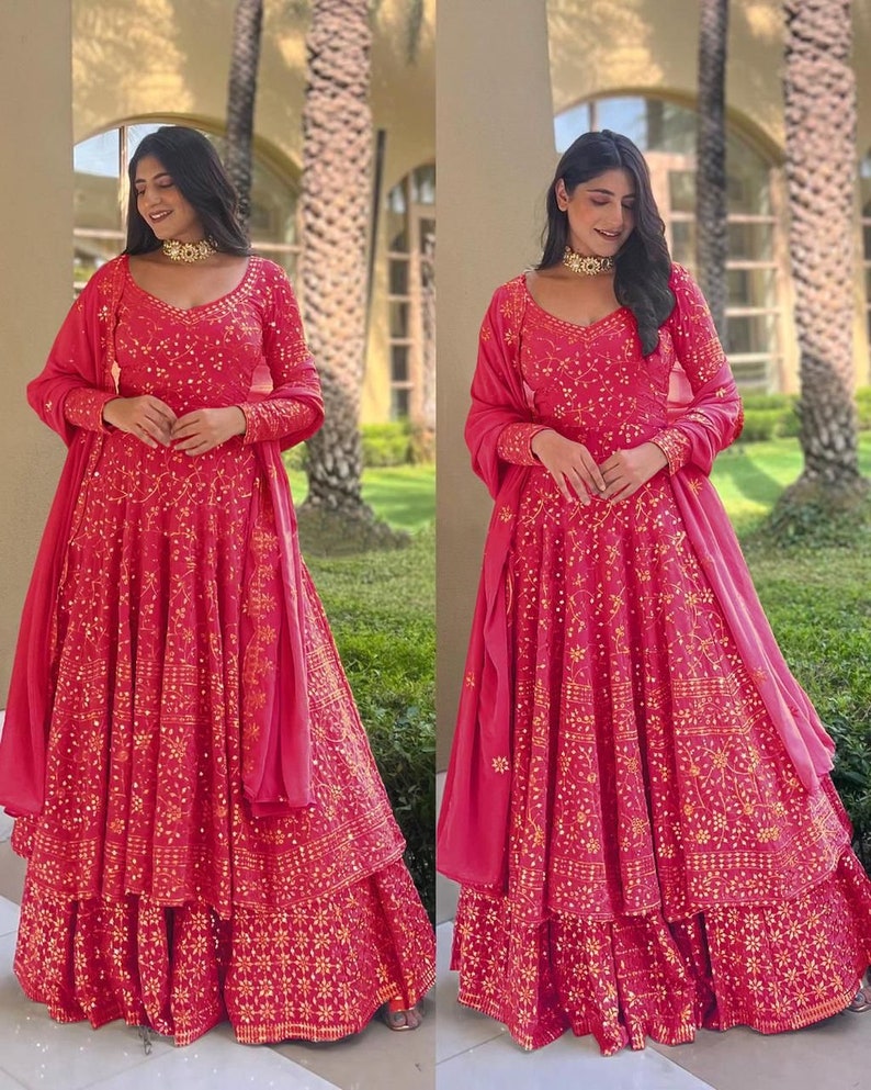 Salwar Kameez	Pakistani Dress	Indian Dress	Sharara Suit	Suit for EID	Kurta sets women	Gharara Suit	Kurta Kurti Sets	women Anarkali Gowns	Bridesmaid lehenga	Lehengas	Lehenga choli	Partywear Dresses
