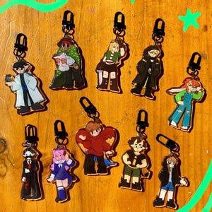 Hermitcraft/life Series Keychains