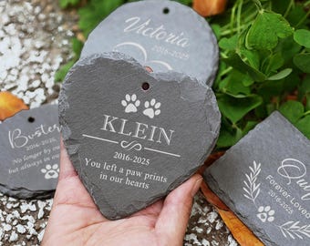 Beloved Lost Pet Gift, Personalised Paw Print Pet Memorial Pebble, Engraved Dog or Cat Memory Stone,Pet Remembrance Stone, Animal Rock Gift