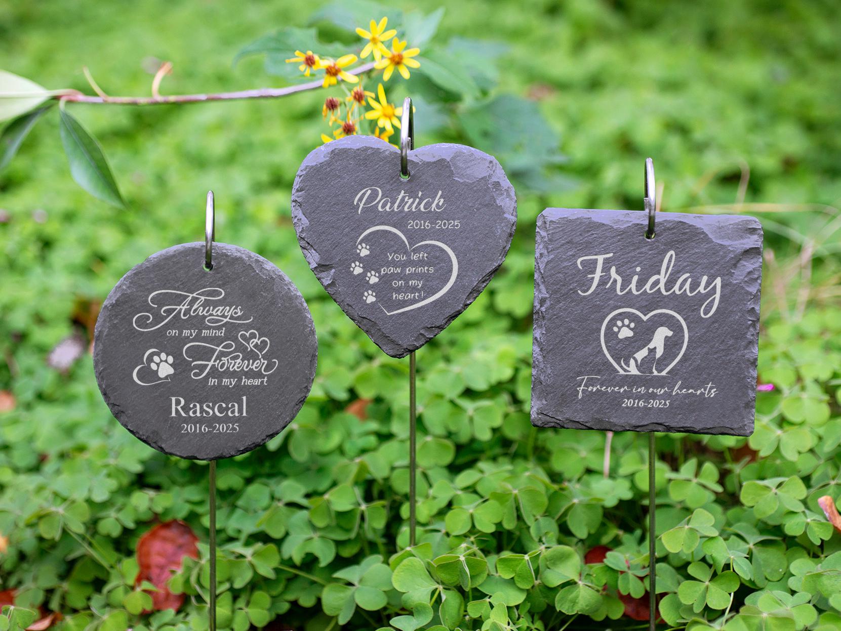 Personalised Engraved Large Slate Plaque/Sign with wall fixings - 15x10c : Aazon.co.uk
