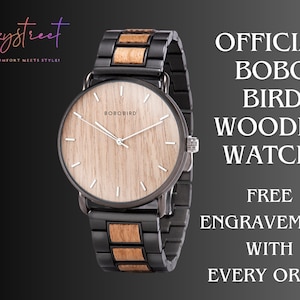 Wood Watch,Anniversary Gift for Him,Personalized Watch,Engraved Watch,Wooden Watch,Groomsmen Watch,Mens Watch,Boyfriend Gift,Gift for Dad