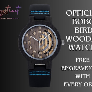 Anniversary Gift for Him,Wood Watch,Personalized Watch,Engraved Watch,Wooden Watch,Groomsmen Watch,Mens Watch,Boyfriend Gift,Gift for Dad
