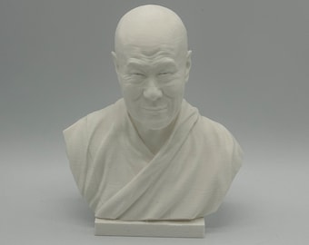 Dalai lama buste standbeeld