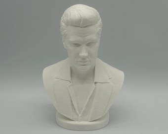 Elvis Presley Bust Sculpture Statue