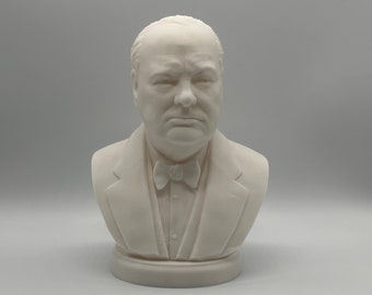 Winston Churchill Bust Sculpture