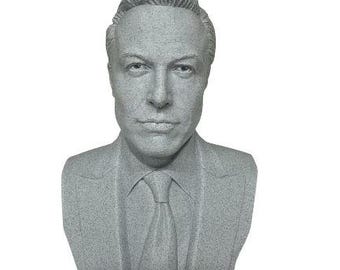 Elon Musk Bust Statue | 3D Printed Tech Icon Sculpture | Modern Desk Decor | Gift for Entrepreneur | Home Office Art