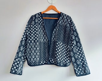 PUR カンタキルトジャケット Purple ファッション PUR カンタキルトジャケット