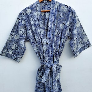 Etsy's keuze, 100% katoenen kimonojurk, bestseller, katoenen kimonobadjas, nu populair, expreslevering, katoenen kimonobadjas, kimono's