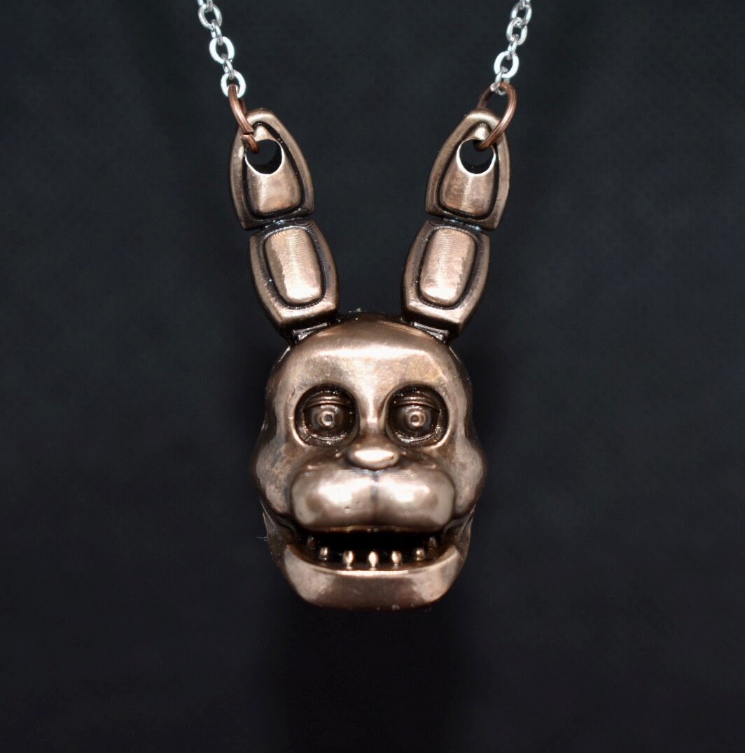 Buy FNAF NECKLACE FIVE NIGHTS AT FREDDY'S PENDANT NECKLACE (CHICA lets eat)  Online at desertcartIsrael