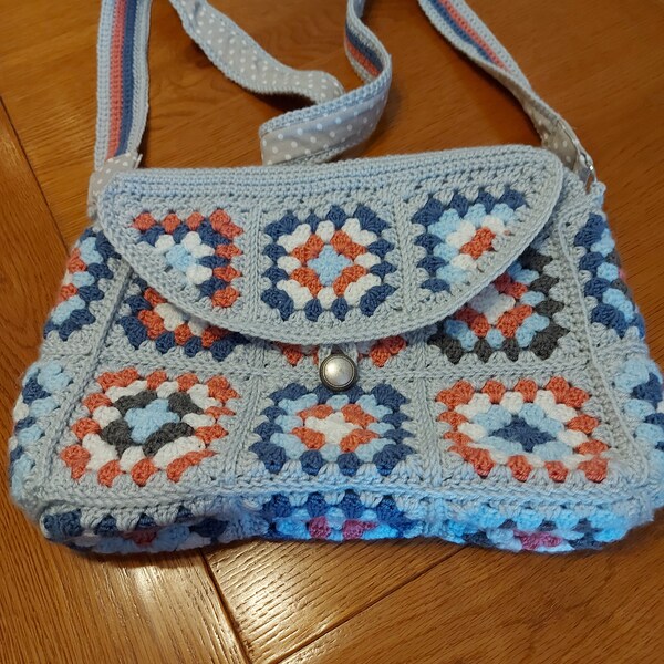 Granny Squares Crossbody Bags Etsy UK