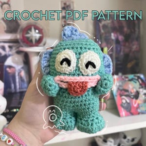 Hangyodon crochet !downloadable pdf pattern!