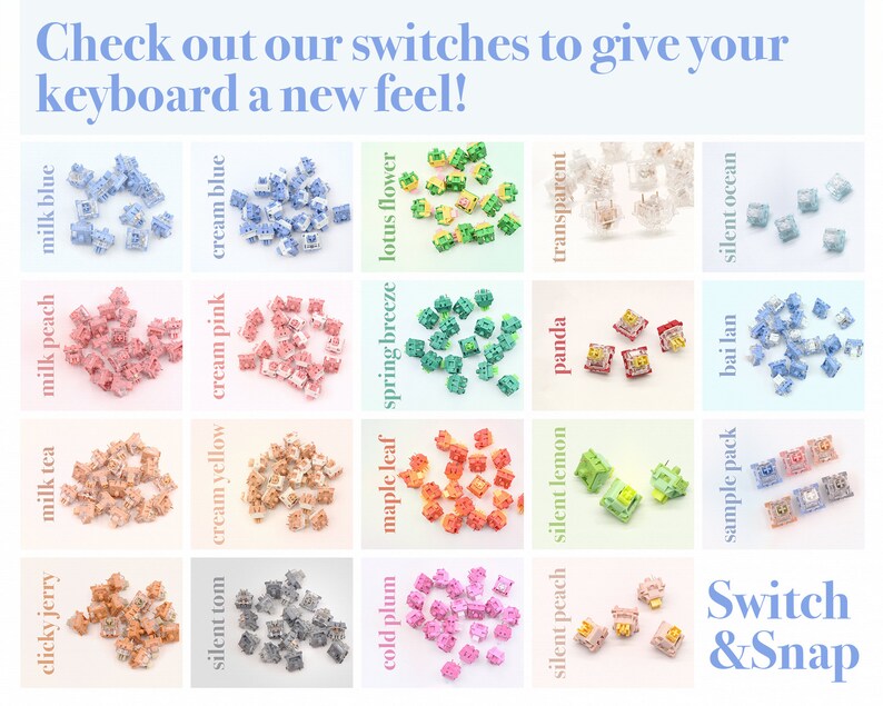 Cotton Candy Custom Coiled Mechanical Keyboard Cable for GMK Theme