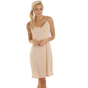 Ladies in store slips and gowns