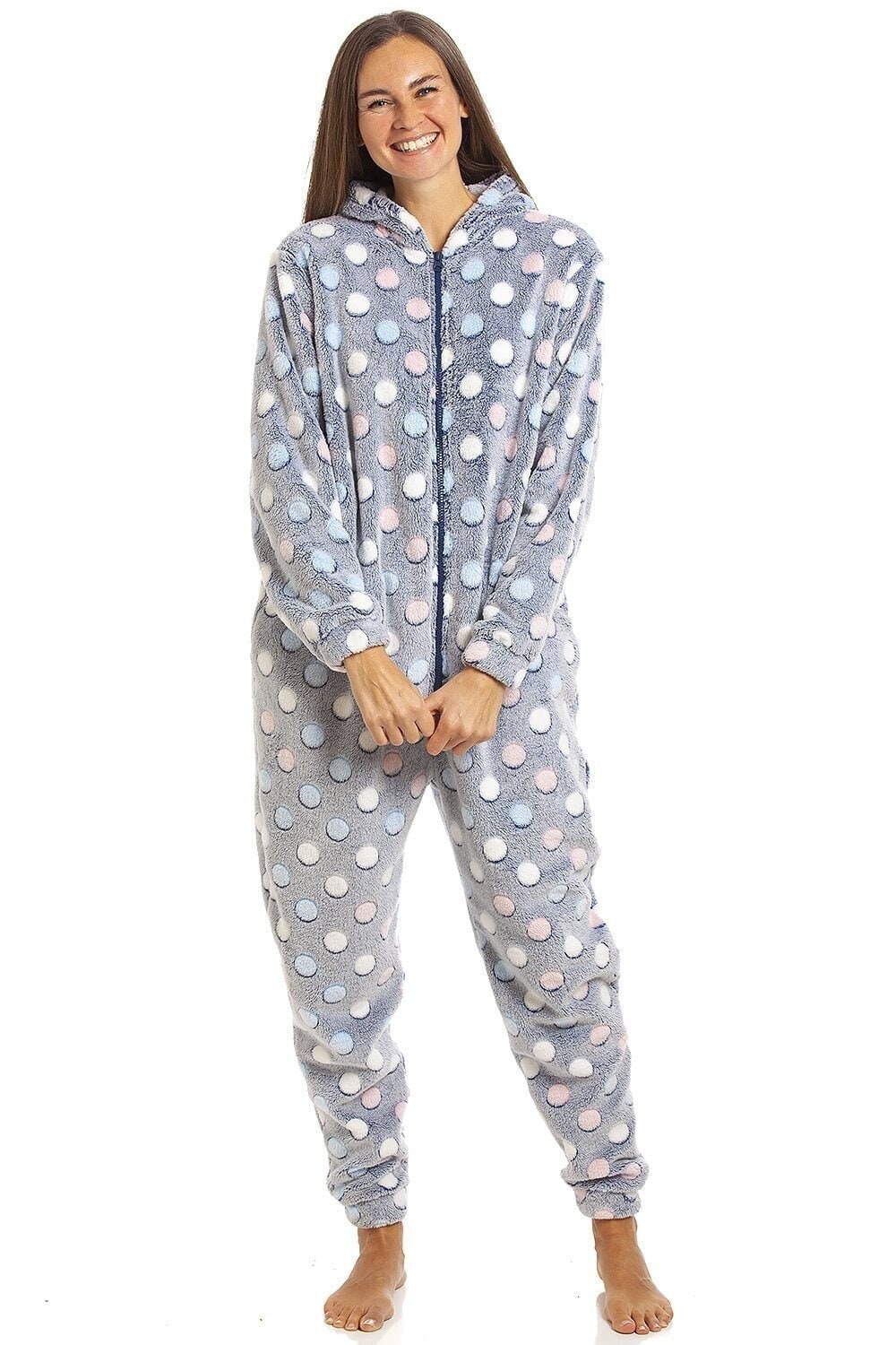 Fleece Footed Pajamas Etsy UK