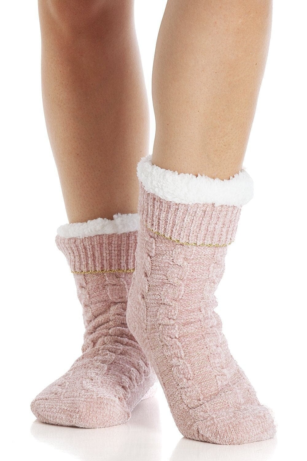 Aofa 1 Pair Socks with Grippers for Women - Hospital Socks - Non Slip Socks  Womens - Grip Socks for Women 