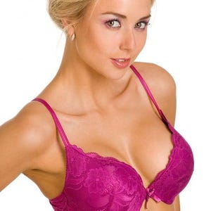 Super Boost Padded Push Up Purple Underwired Bra