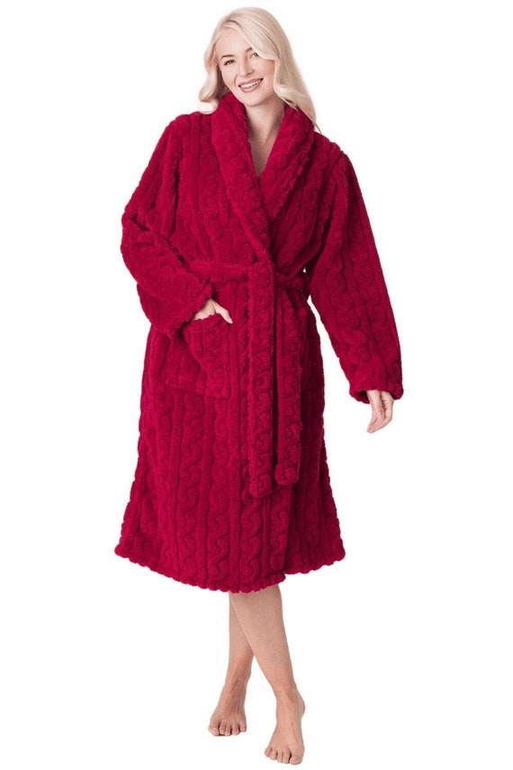 QWUVEDS Morbido Accappatoio Di Peluche Da Donna Morbido Cappotto Lungo Camicia Da Notte Camicia Da Notte Minigonna Lingerie Da Donna 0602c A M 118908526