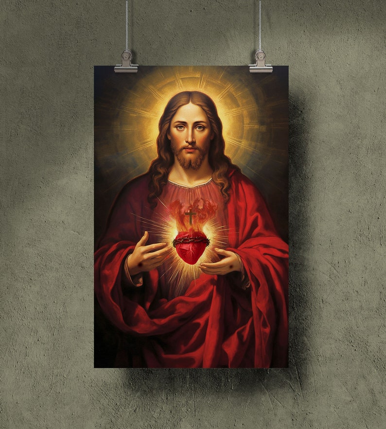Sacred Heart of Jesus Wall Art