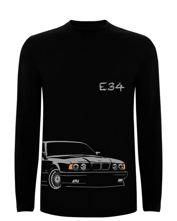 SERIES 5 BMW E34 T shirt Tshirt Long sleeve Classic Car Retro Big Design Etsy Canada