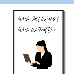 Tarjeta de agradecimiento de gerente divertido, tarjeta de agradecimiento minimalista para jefe o compañero de trabajo, tarjeta de mejor jefe, tarjeta imprimible para dejar el trabajo, tarjeta de agradecimiento