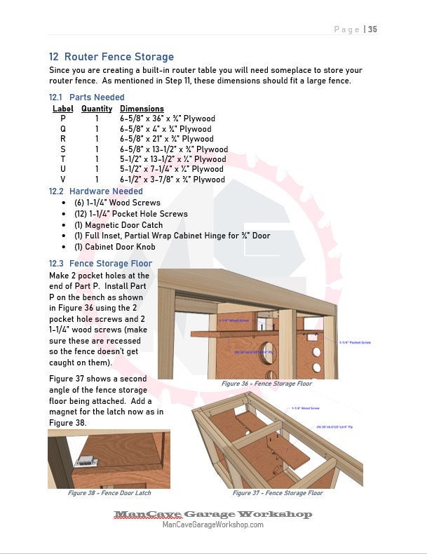 Rolling Workbench/assembly Table Plans: Folding Top, Router & Downdraft ...