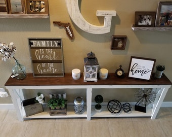 8&#39; Entryway Table DIY Guide