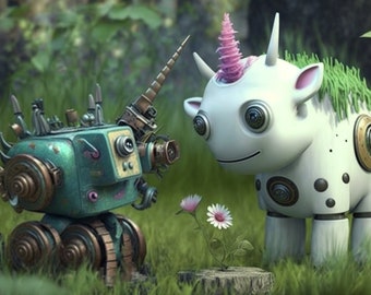Just Like Me / Descarga digital / Serie Robot Unicornio