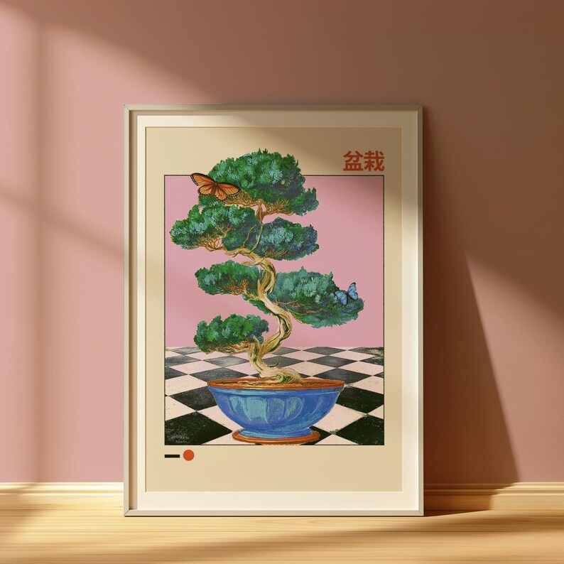 Leaning Frame Mockup, Modern Photoshop Template, Single Digital Download (DIN A Portrait) for Wall Art, Artists, Creatives image 8