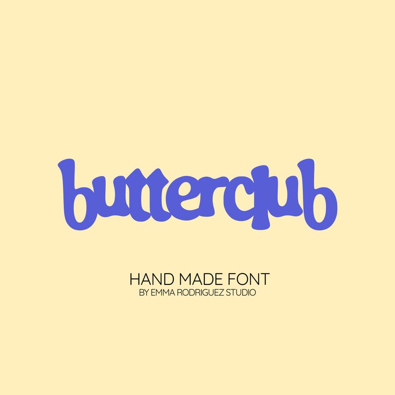 Rounded Bold Bubble Font - Etsy