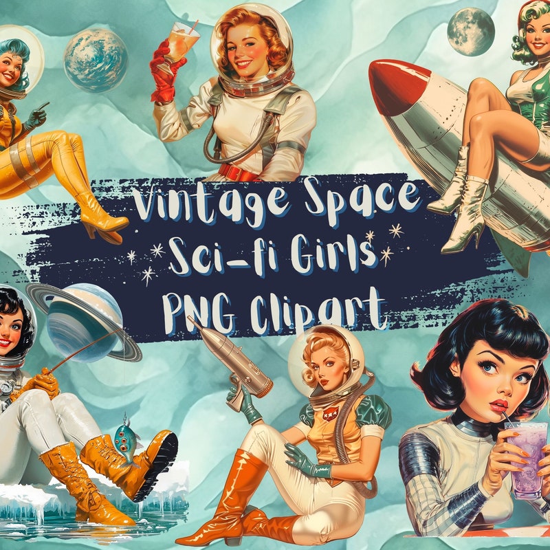 Vintage Pin up Art - Etsy