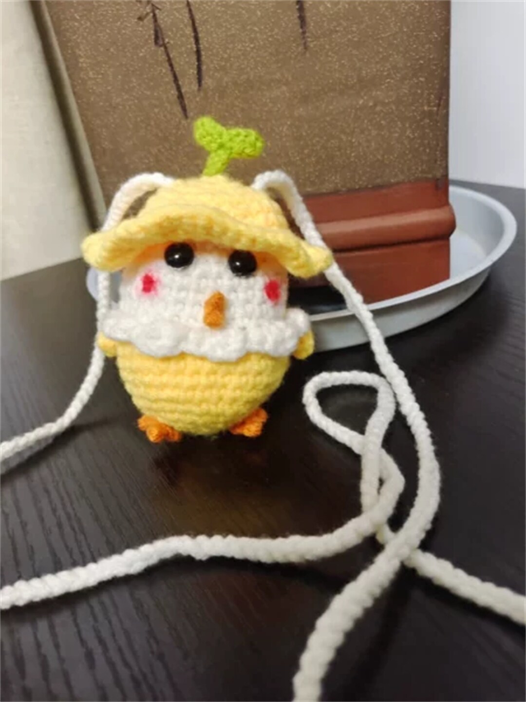Handmade Egg Bag Egg Pocket Egg Sleeve Knitted Chick Egg Etsy