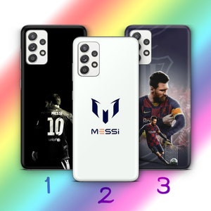 Lionel Messi 3 Telefon Fall Abdeckung für Samsung A13 A14 A15 A16 A25 A26 A33 A34 A35 A36 A53 A54 A55 A56 A72 A73 + weitere Modelle Fußball Fußball