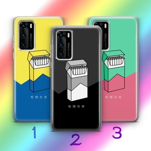 Cigarette 1 Phone Case Cover For Huawei P9 P10 P20 P30 P40 Lite PRO Plus LG G5 G6 Models Cigarettes Rolling Cigar Smoke Smokers Ashtray Ash