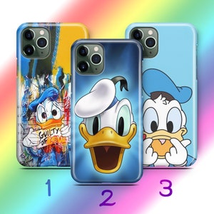 Custodia per telefono Donald Duck 9 per Apple iPhone 11 12 13 14 15 16 PRO PLuS MiNI MAX modello Disney Cartoon Paperina Duck Tales Topolino