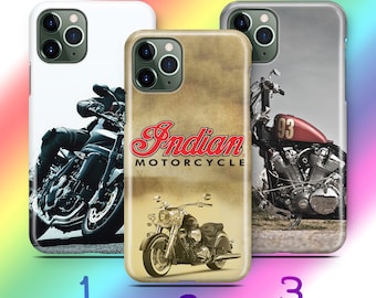 Motorcycle 9 Phone Case Cover For Apple iPhone 11 12 13 14 15 PRO PLuS MiNI MAX Models Race Tourist Trial Cross Chopper Sport Bike Motorbike