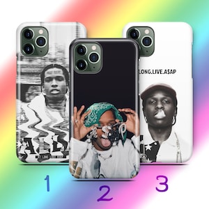 Custodia per telefono ASAP Rocky 6 per Apple iPhone 11 12 13 14 15 16 PRO PLuS MiNI MAX Modelli Rap Music Singer Rapper americano Hip Hop Rnb Star